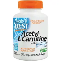 Doctors Best - Acetyl L-Carnitine met Biosint Carnitine, 500 mg - 60 capsules