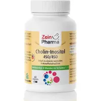 ZeinPharma Zein Pharma - Choline en inositol, Choline-inositol 450/450 mg, 60 capsules