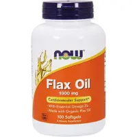 Now Flax Oil Gelcaps - 100 softgels