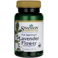 Swanson Health - Lavendelbloem, 400 mg - 60 capsules