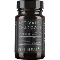 Kiki Health Geactiveerde Houtskool 300 mg (50 Capsules) - actieve-kool-(carbo-activatus)