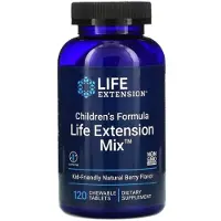 Life Extension Kindervoeding, Mix, Natuurlijke Vrucht, 120 Eetbare Tablets