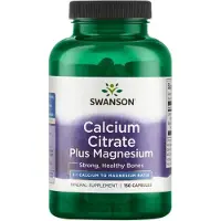 Swanson Health - Calciumcitraat Plus Magnesium - 150 Capsules