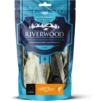 River Woods Natuurlijke Snack Fisherman's Zalmhuid 150 G