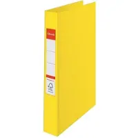 Esselte 2x Ringmappen geel A4 2 gaats - Opbergmap