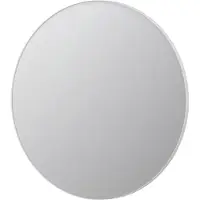 Ink SP15 Spiegel Rond In Kader 120cm - Mat Wit - Aluminium, Glas - Rond - Spiegels, Badkamerspiegels - 8718835075200
