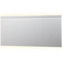Ink SP6 Spiegel 180x80cm Indirecte LED Boven/onder En Horizontale Lichtstreep - Glas - Rechthoekig - Spiegels, Badkamerspiegels - 8718835116958