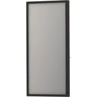 Ink SP18 Spiegel In Kader 40x80cm - Mat Zwart - Glas - Rechthoekig - Spiegels, Badkamerspiegels - 8718835132002