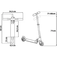 Disney 3-wheel Youth Scooter Veelkleurig Kinderen