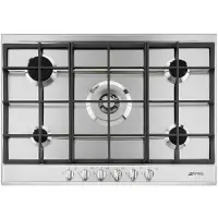 Smeg P272XGH Gaskookplaat 70/75 cm