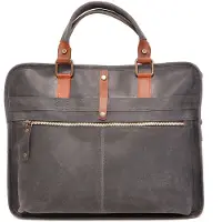 Berba Barbarossa Laptoptas 15" navy schoudertas heren