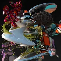 Konkurrent Lee Gamble - Exhaust (12" Single) (Coloured Vinyl)