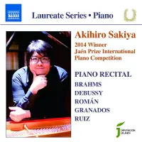 OUTHERE Akihiro Sakiya - 2014 Winner Jaen Prize Int. Piano Compet (CD)