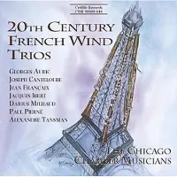 OUTHERE Chicago Chamber Musicians - 20th Century French Wind Trios (CD)