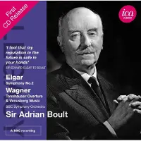 OUTHERE BBC Symphony Orchestra, Sir Adrian Boult - Elgar: Symphony No.2 - Wagner: Tannhäuser Overture (CD)