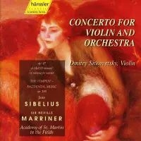 OUTHERE Dmitry Sitkovetsky, Academy of St Martin in the Fields, Sir Neville Marriner - Sibelius: Concerto For Violin And Orchestra (CD)
