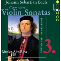 OUTHERE Musica Alta Ripa - J.S. Bach: Complete Violin Sonatas Vol.3 (CD)