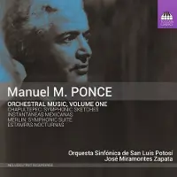 OUTHERE Orquesta Sinfónica De San Luis Potosi, José Miramontes Zapata - Ponce: Orchestral Music - Volume One (CD)