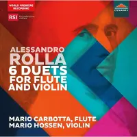 OUTHERE Mario Carbotta & Mario Hossen - Rolla: 6 Duets For Flute And Violin (CD)