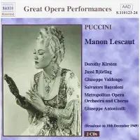 OUTHERE Dorothy Kirsten, Jussi Björling, Giuseppe Valdengo - Puccini: Manon Lescaut (2 CD) (Remastered)