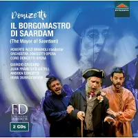 OUTHERE Roberto Rizzi Brignoli, Orchestra Donizetti Opera, Coro Donizetti Opera, Giorgio Caoduro, Juan Francisco Gatell, Andrea Concetti, Irina Dubrovskaya - Donizetti: Il Borgomastro Di Saardam (2 CD)
