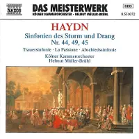 OUTHERE Kölner Kammerorchester, Helmut Müller-Brühl - Haydn: Sinfonien No.44,49,45 (CD)