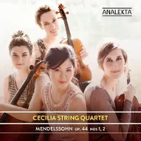 OUTHERE Cecilia String Quartet - Mendelssohn: String Quartet Op. 44 Nos. 1 & 2 (CD)