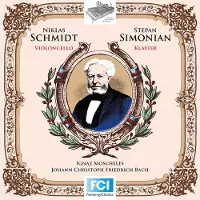 OUTHERE Niklas Schmidt & Stephan Simonian - I. Moscheles & J.C.F. Bach: Sonata For Cello And Piano (CD)