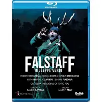 OUTHERE Christophe Mortagne, Joel Prieto, Teatro Real onder leiding, Daniele Rustion - Verdi: Falstaff (Blu-ray)