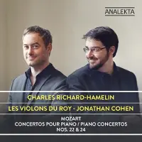 OUTHERE Charles Richard-Hamelin, Jonathan Cohen, Les Violons du Roy - Mozart: Piano Concertos Nos. 22 & 24 (CD)