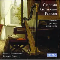 OUTHERE Roberta Alessandrini & Corrado Ruzza - Ferrari: Musiche Per Arpa E Pianoforte (CD)