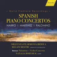 OUTHERE Orquesta Filharmonia Ibérica, Melani Mestre, Natalia Borysiuk - Spanish Piano Concertos (CD)