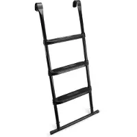Salta Trampolineladder 2 Footplate Zwart 110 x 52 cm