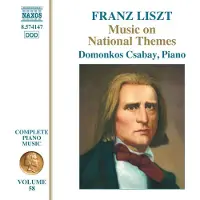 OUTHERE Domonkos Csabay - Liszt: Complete Piano Music | 58 (Music On National Themes) (CD)