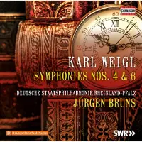 OUTHERE Deutsche Staatsphilharmonie Rheinland-Pfalz, Jürgen Bruns - Weigl: Symphonies Nos. 4 & 6 (CD)