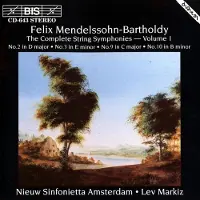 OUTHERE Nieuw Sinfonietta Amsterdam, Lev Markiz - Mendelssohn: The Complete String Symphonies (CD)