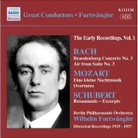 OUTHERE Berlin Philharmonic Orchestra, Wilhelm Furtwänger - Early Recordings Volume 1 (CD) (Remastered)
