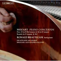 OUTHERE Ronald Brautigam - Mozart: Piano Concertos Nos. 15 & 16 (SACD)