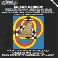 OUTHERE Nobuko Imai, Petra Vahle, Annelie De Man, Nieuw Sinfonietta Amsterdam, Lev Markiz - Concerto For Two Violas, Harpsichord And Strings (CD)