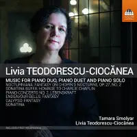 OUTHERE Tamara Smolyar & Livia Teodorescu-Ciocanea - Teodorescu-Ciocanea: Music For Piano Duo, Piano Duet And Piano Solo (CD)