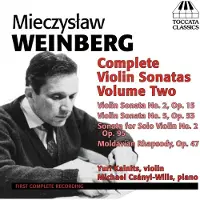 OUTHERE Yuri Kalnits & Michael Csányi-Wills - Weinberg: Complete Violin Sonatas Volume two (CD)