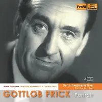 OUTHERE Fritz Wunderlich & Bp & Sd & - Gottlob Frick Portrait "Schwarzester Bass" (4 CD)