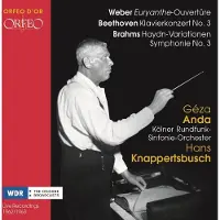 OUTHERE Kölner Fundfunk-Sinfonie-Orchester, Géza Anda - Haydn: Euryanthe-Ouverture/Piano Concerto No.3/Haydn-Variations/Symphony No.3 (2 CD)