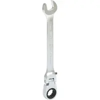 Ks Tools 503.4810 503.4810 Steek-ringratelsleutel Sleutelbreedte (metrisch) 10 mm