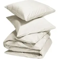 Yumeko Dekbedovertrek set Katoen Satijn 260x220 Beige - Eco, Bio & Fairtrade