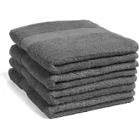 Yumeko Handdoek Katoen 50x100 Grijs - Eco, Bio & Fairtrade