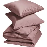 Yumeko Dekbedovertrek set Katoen Satijn 200x220 Roze - Eco, Bio & Fairtrade