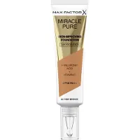 Max Factor 3x Miracle Pure Foundation 82 Deep Bronze 30 Ml