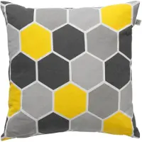 Dutch decor Kussenhoes Hilde 45x45 cm grijs