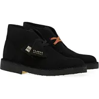 Clarks Veterschoen 'Desert' zwart